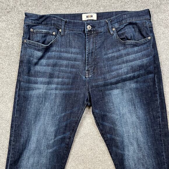 Joseph Abboud Jeans Mens 40 Dark Wash Athletic Fit Straight Leg Stretch Denim - Picture 3 of 12